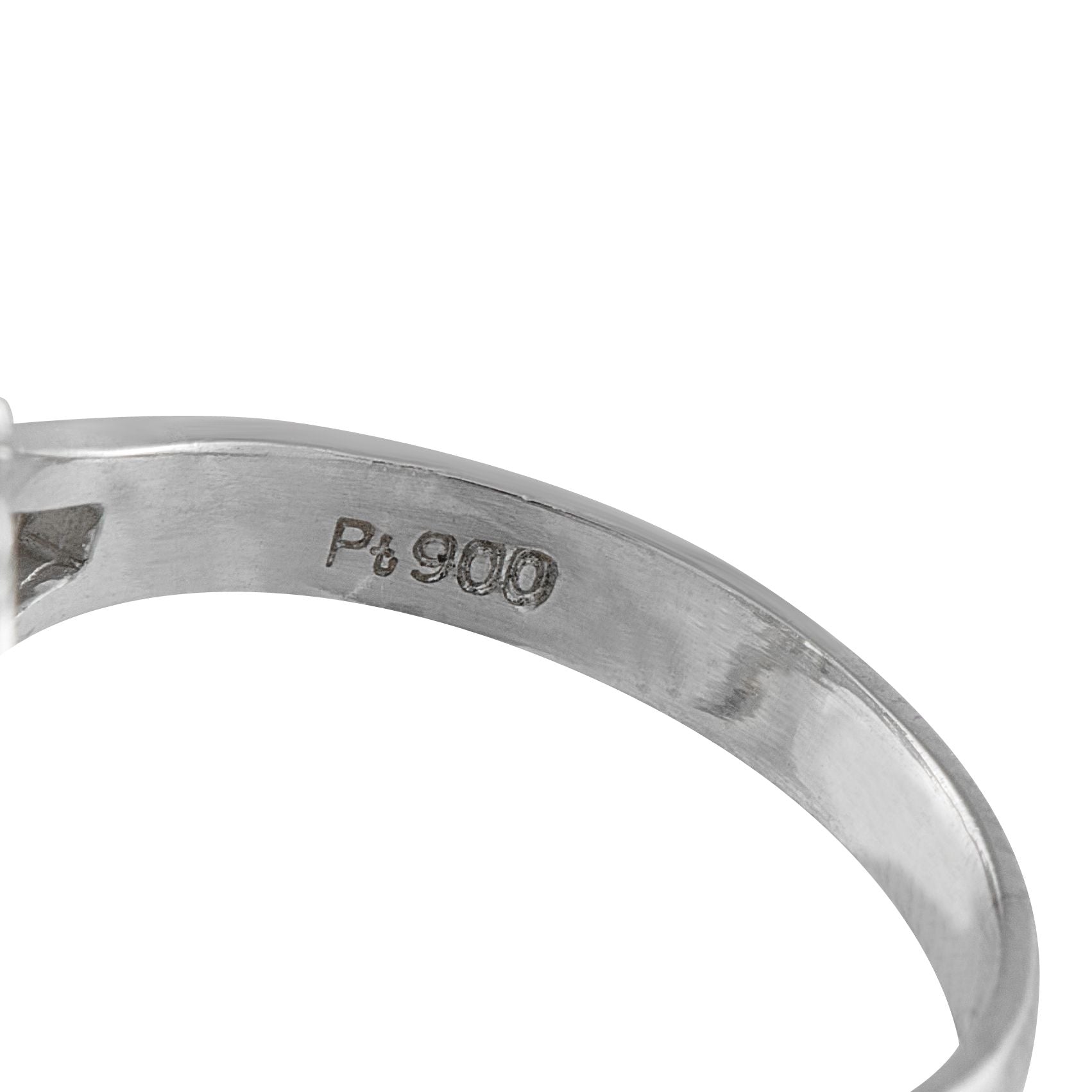 Exclusive Platinum 0.16ct Diamond and Imperial Topaz Ring