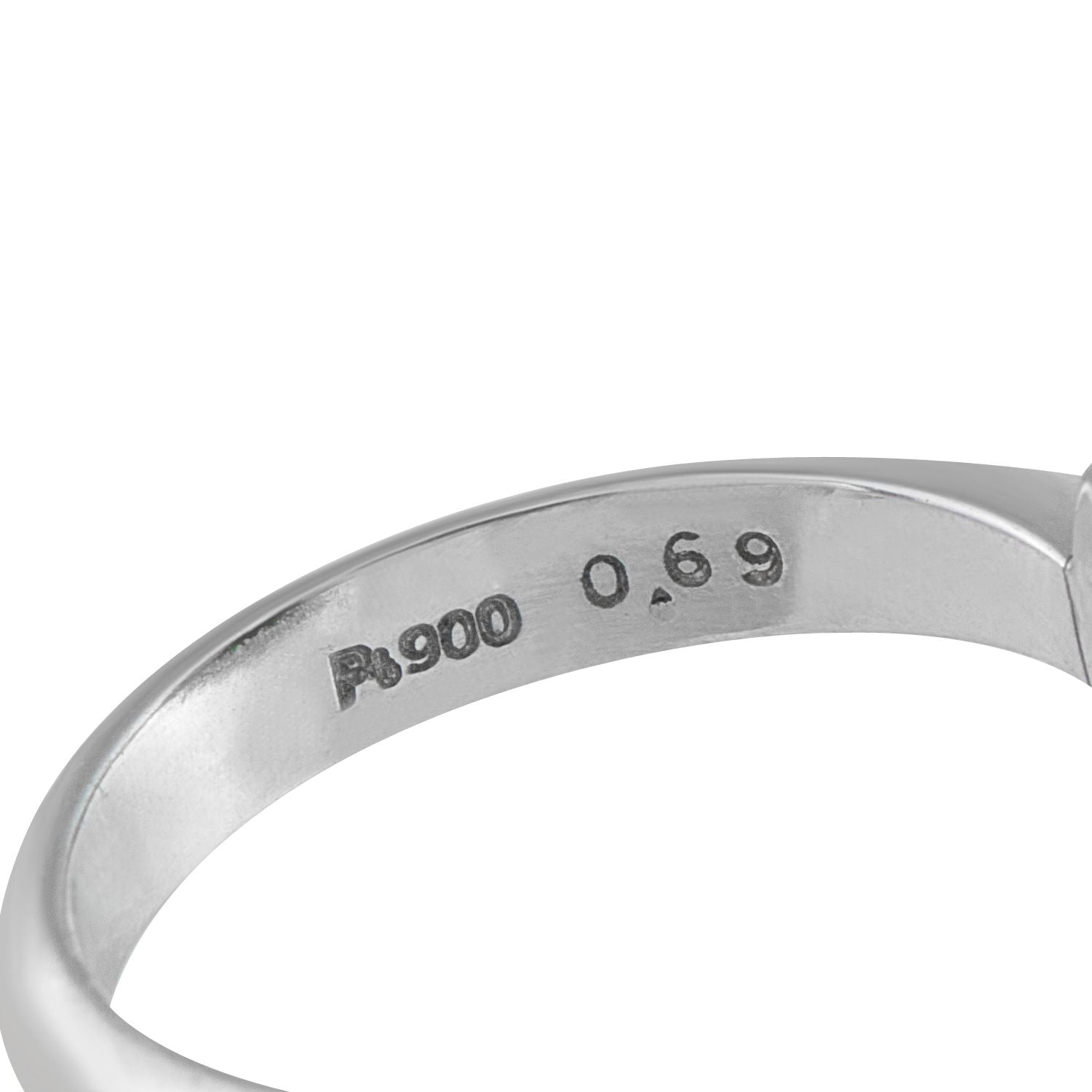 Exclusive Platinum 0.69ct Diamond and Jade Ring