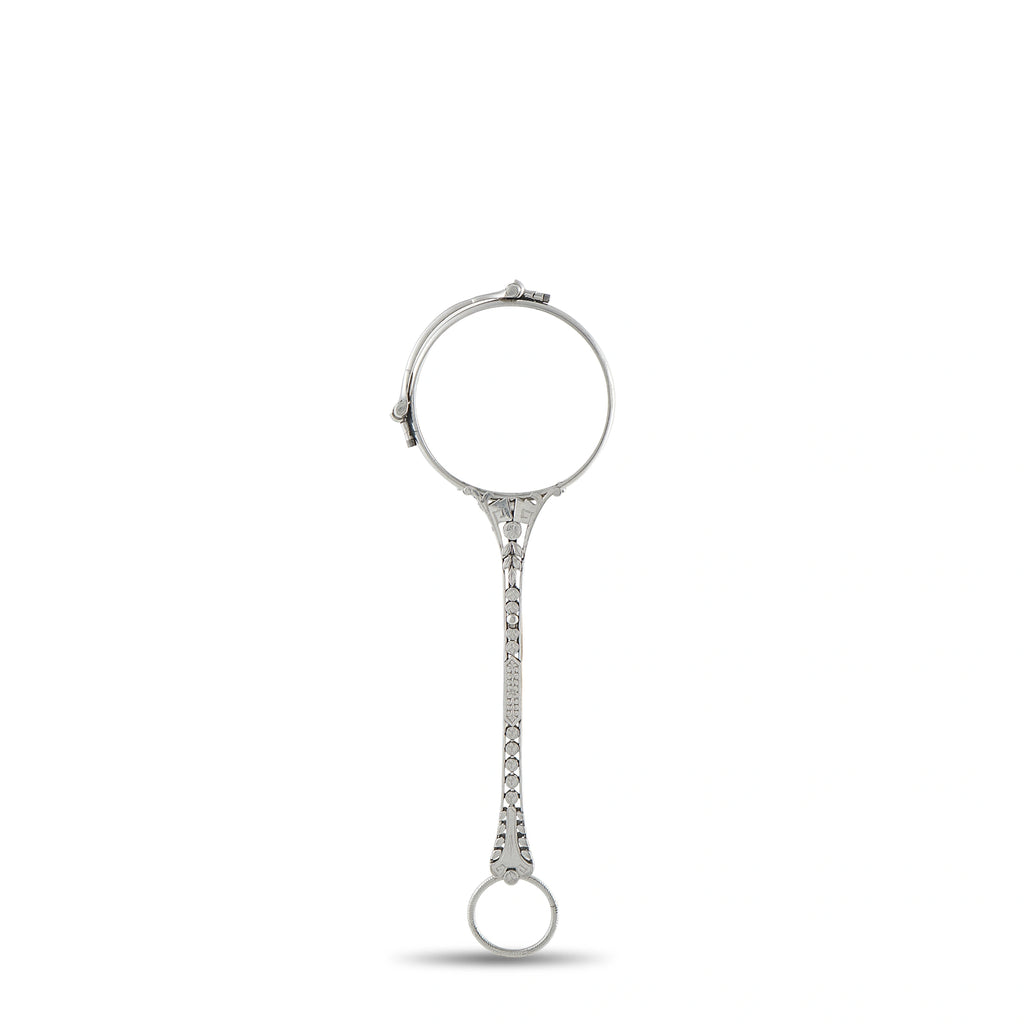 Antique Platinum 1.25ct Diamond Lorgnette
