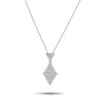 Exclusive Platinum 2.91ct Diamond Kite Necklace MF14-061625 – This Exclusive  piece presents a refined take on geometric eleg