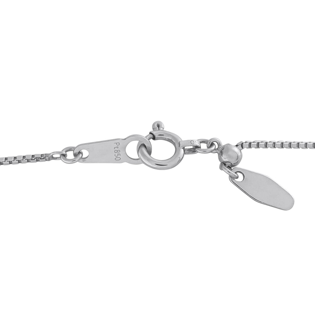 Platinum 2.91ct Diamond Kite Necklace