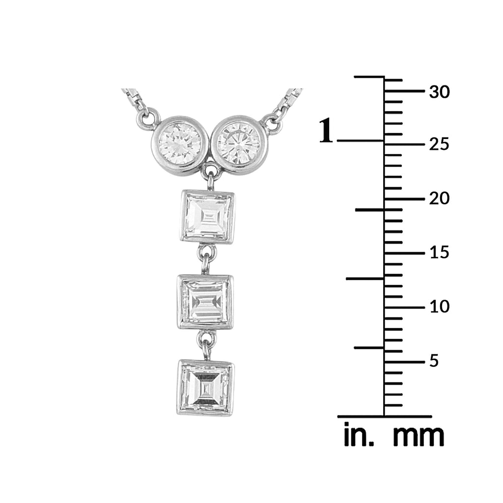 Exclusive Platinum 1.41ct Diamond Necklace