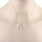 Exclusive Platinum 0.99ct Diamond Pendant Necklace