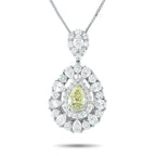 Exclusive Platinum 3.01ct Diamond Pear Necklace MF16-101525 – This Exclusive  necklace delivers a perfect drop of light