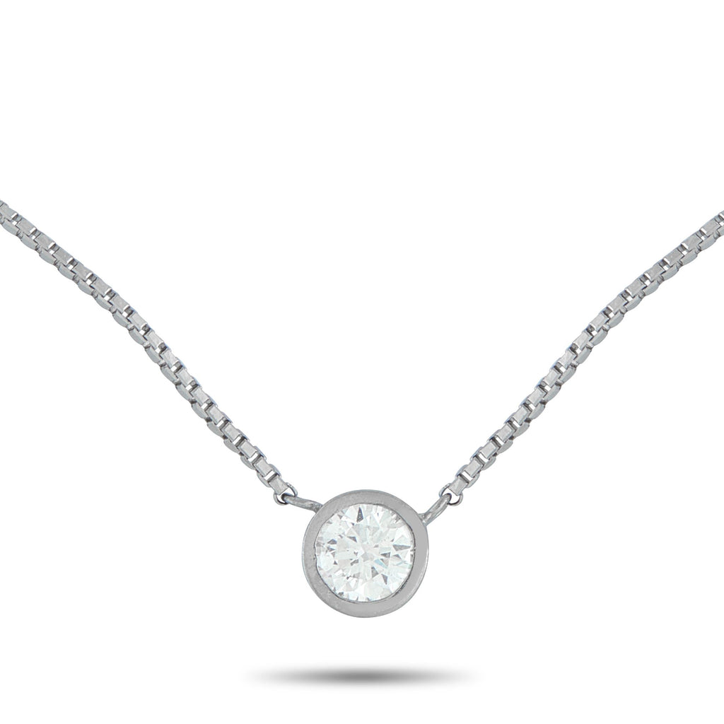 Exclusive Platinum 0.44ct Round Diamond Necklace MF70-101525 – This Exclusive  necklace keeps its focus on pure, effortless b