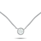 Exclusive Platinum 0.44ct Round Diamond Necklace MF70-101525 – This Exclusive  necklace keeps its focus on pure, effortless b