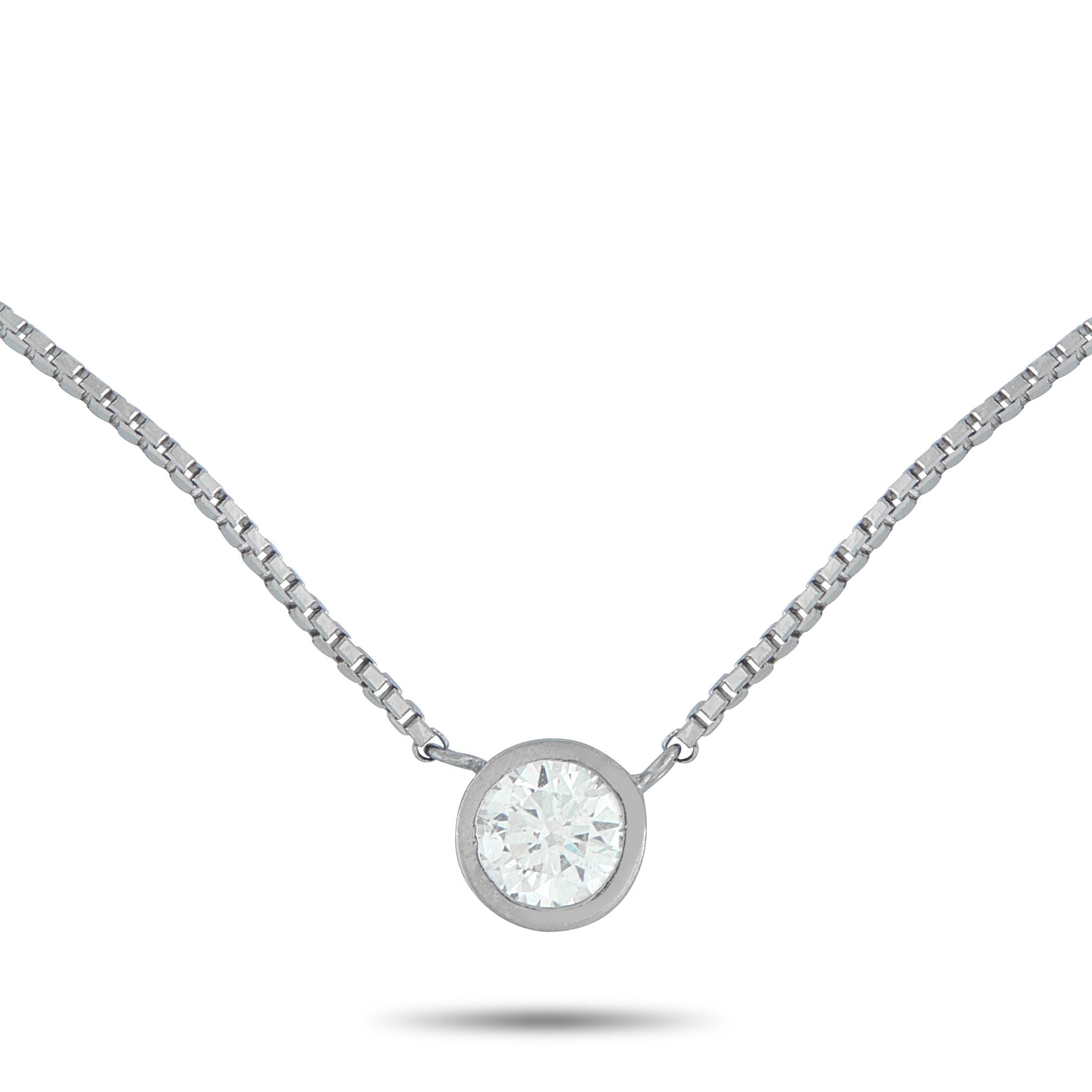 Exclusive Platinum 0.44ct Round Diamond Necklace MF70-101525 – This Exclusive  necklace keeps its focus on pure, effortless b