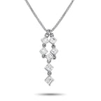 Platinum 1.07ct Diamond Necklace