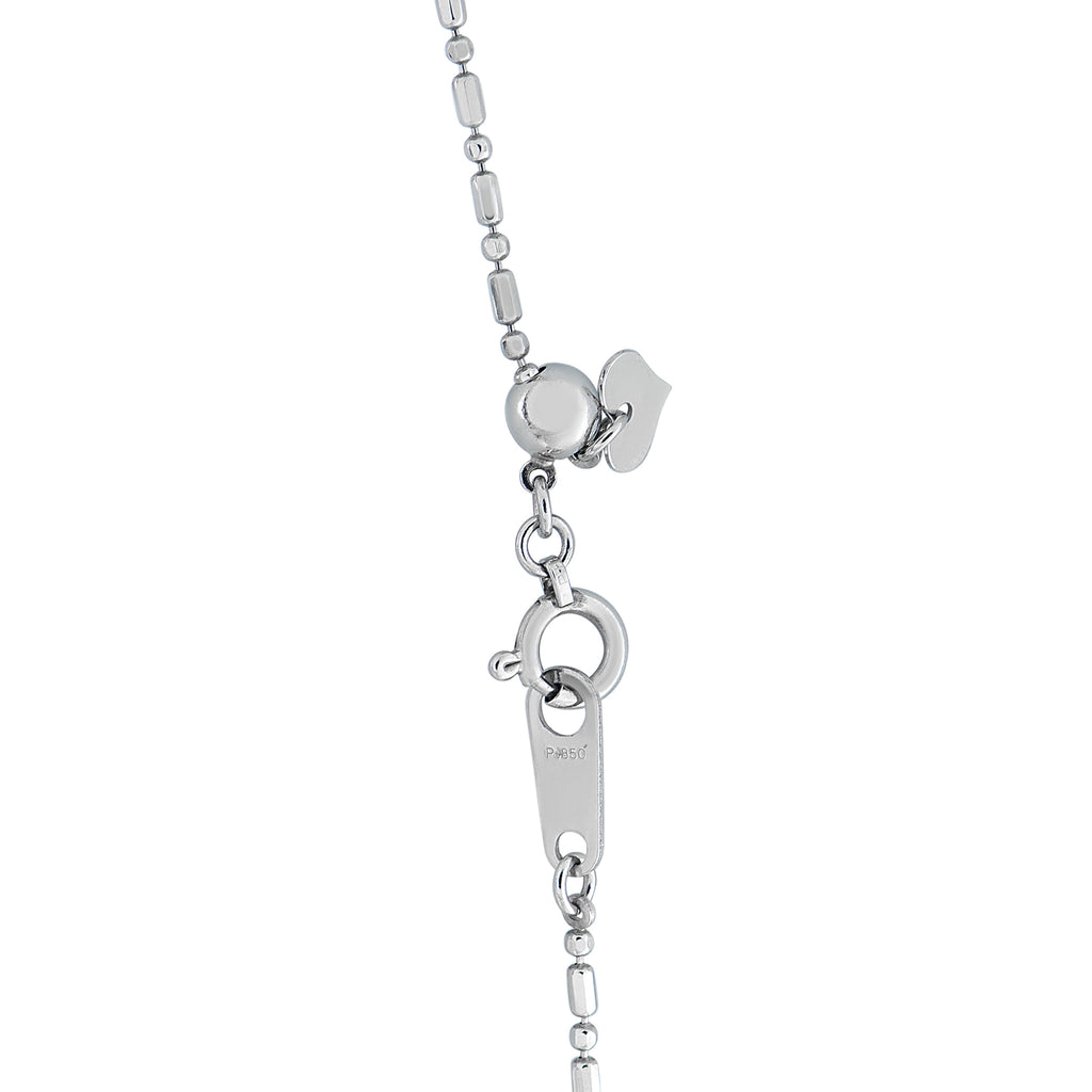 Platinum 1.53ct Diamond Pendant