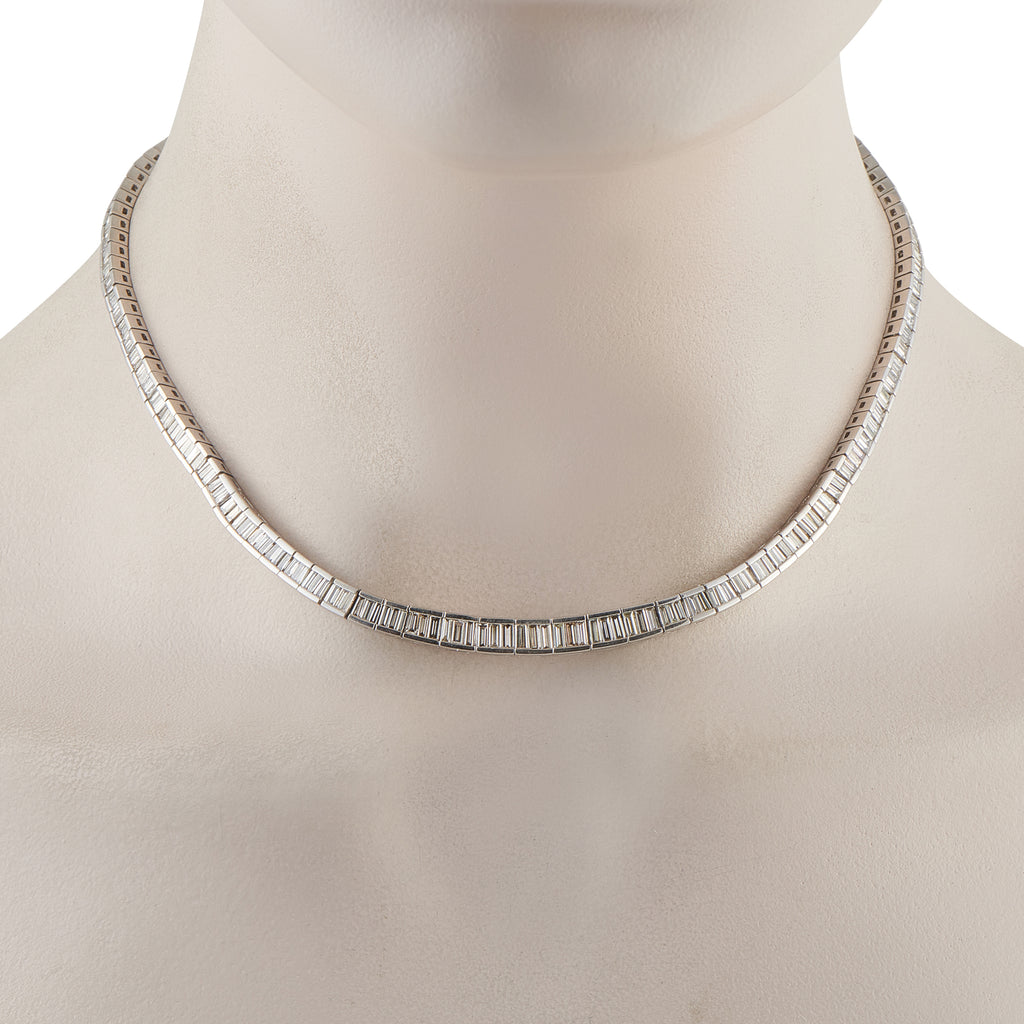 Exclusive Platinum 11.39ct Diamond Necklace
