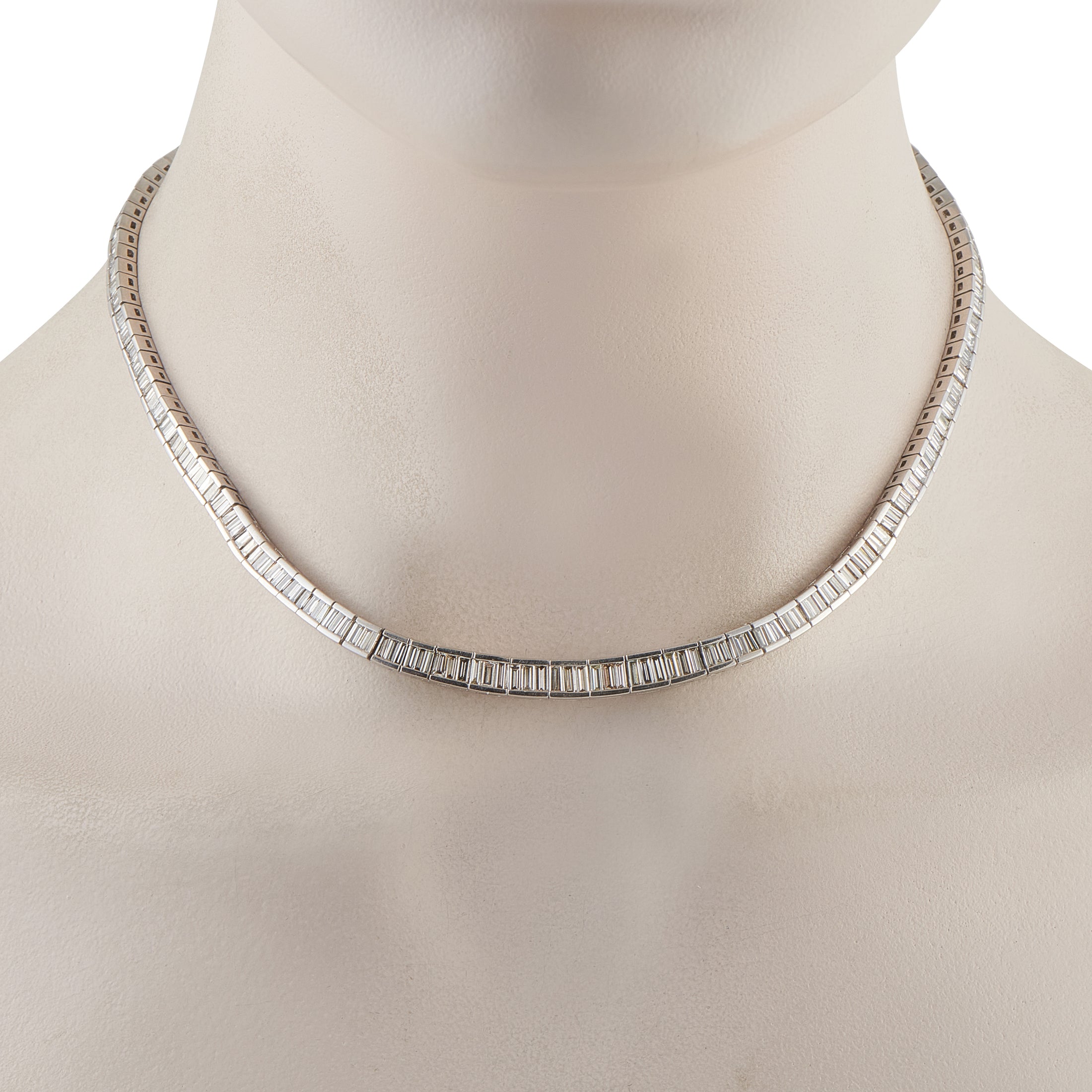 Exclusive Platinum 11.39ct Diamond Necklace