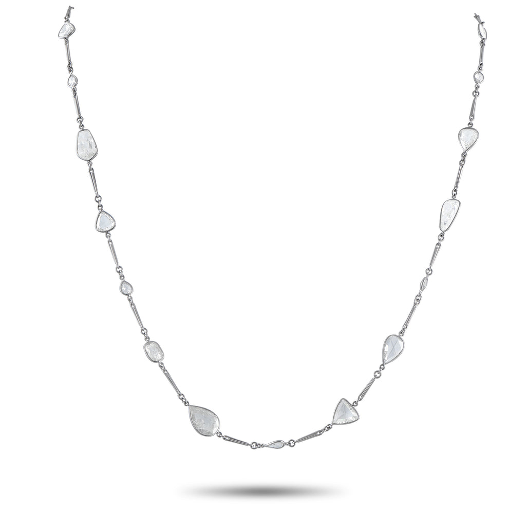 Exclusive Platinum 19.60ct Diamond Necklace – This stunning chain necklace is unlike anything you’ve seen before