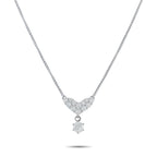 Platinum 1.02ct Diamond Necklace