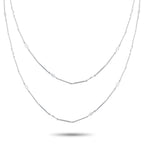 Platinum 10.0ct Diamond Necklace