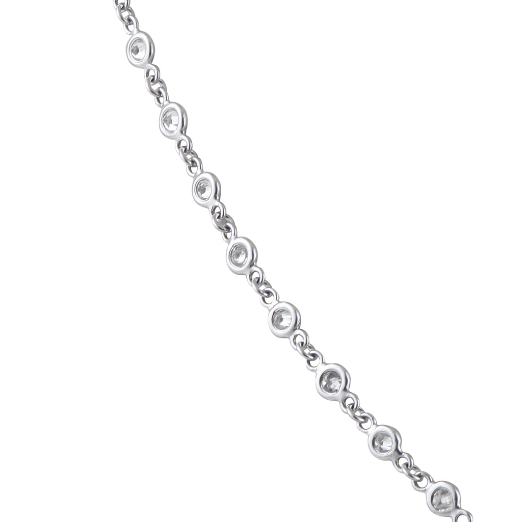Platinum 9.47ct Diamond Necklace