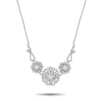Platinum 10.70ct Diamond Necklace
