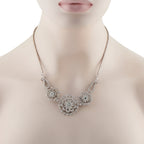 Platinum 10.70ct Diamond Necklace