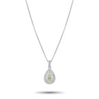 Platinum 1.45ct Diamond Pendant