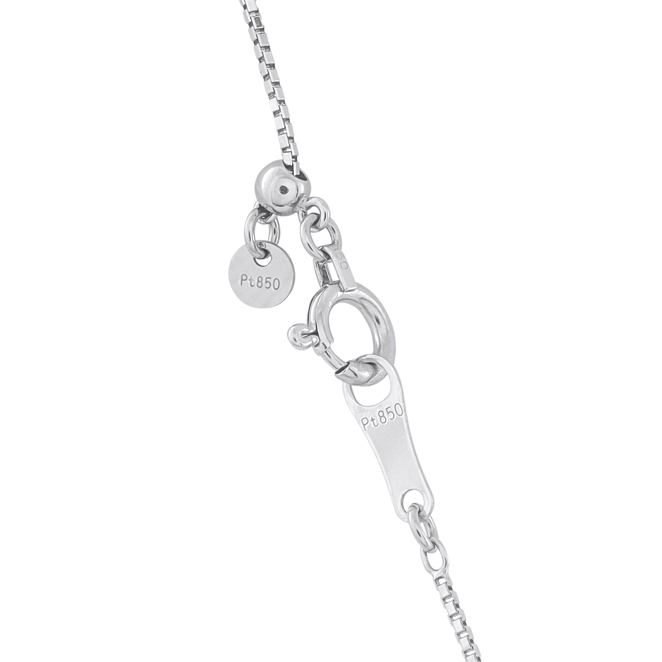 Platinum 1.45ct Diamond Pendant