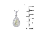 Platinum 1.45ct Diamond Pendant