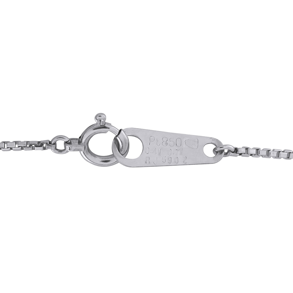 Platinum 1.12ct Diamond Pendant