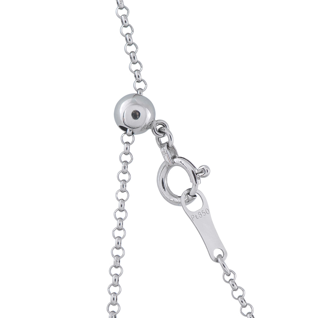 Platinum 0.51ct Diamond Pendant