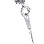 18K White Gold 0.95ct Diamond Pendant