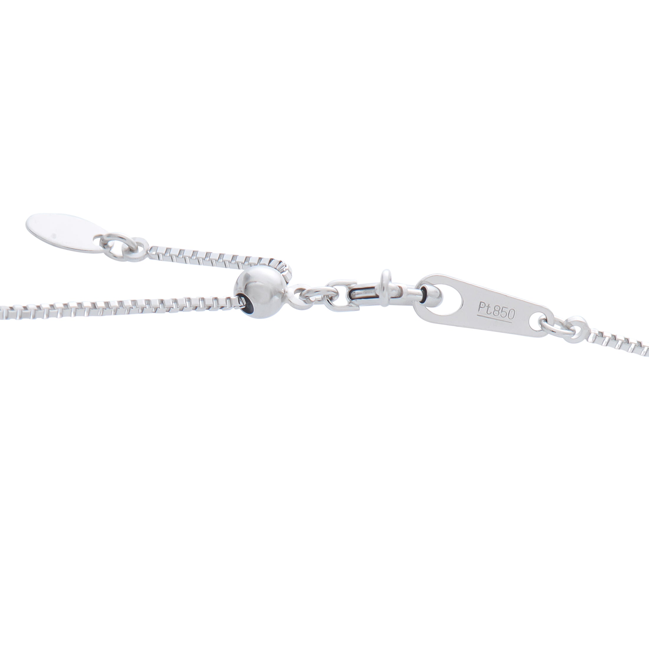 Platinum 1.0ct Diamond Cross Pendant