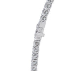 Platinum 40.47ct Diamond Tennis Necklace
