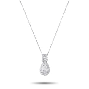 Platinum 1.98ct Diamond Pendant