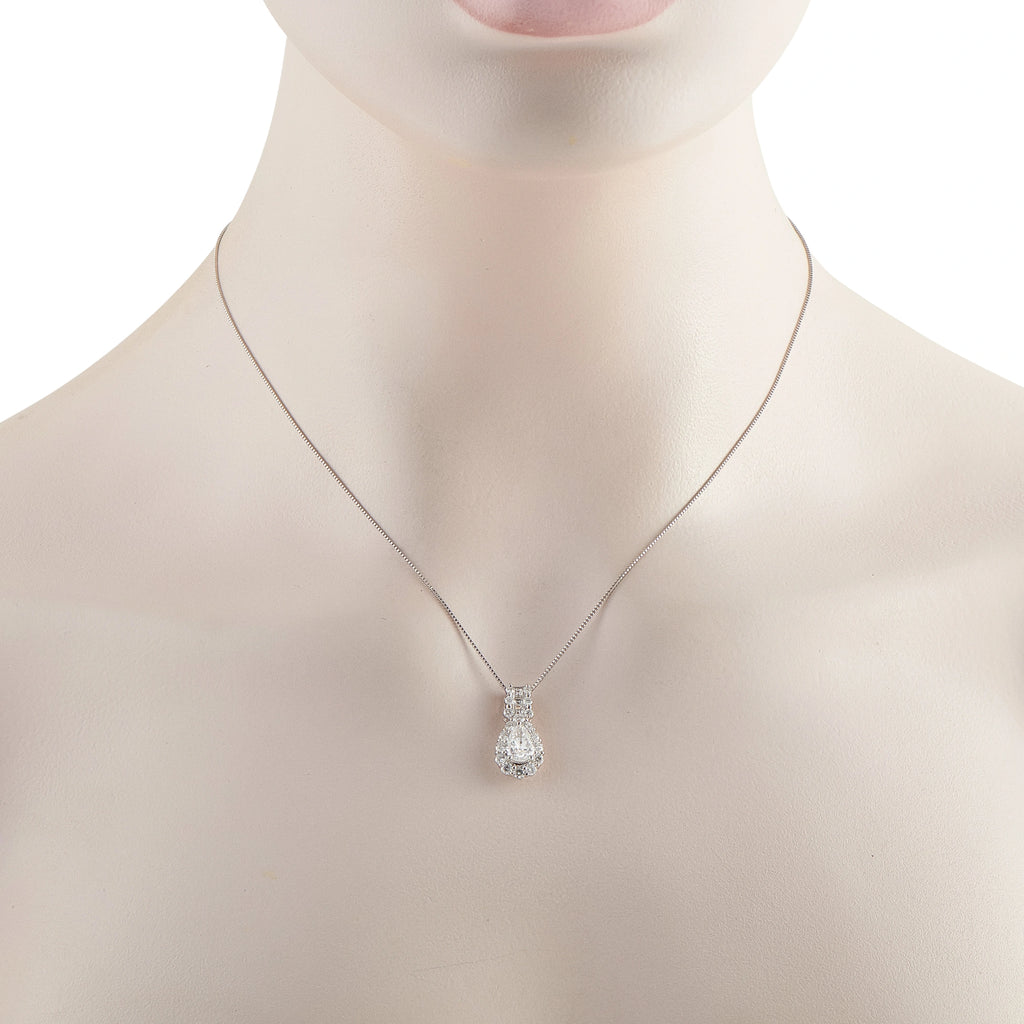 Platinum 1.98ct Diamond Pendant