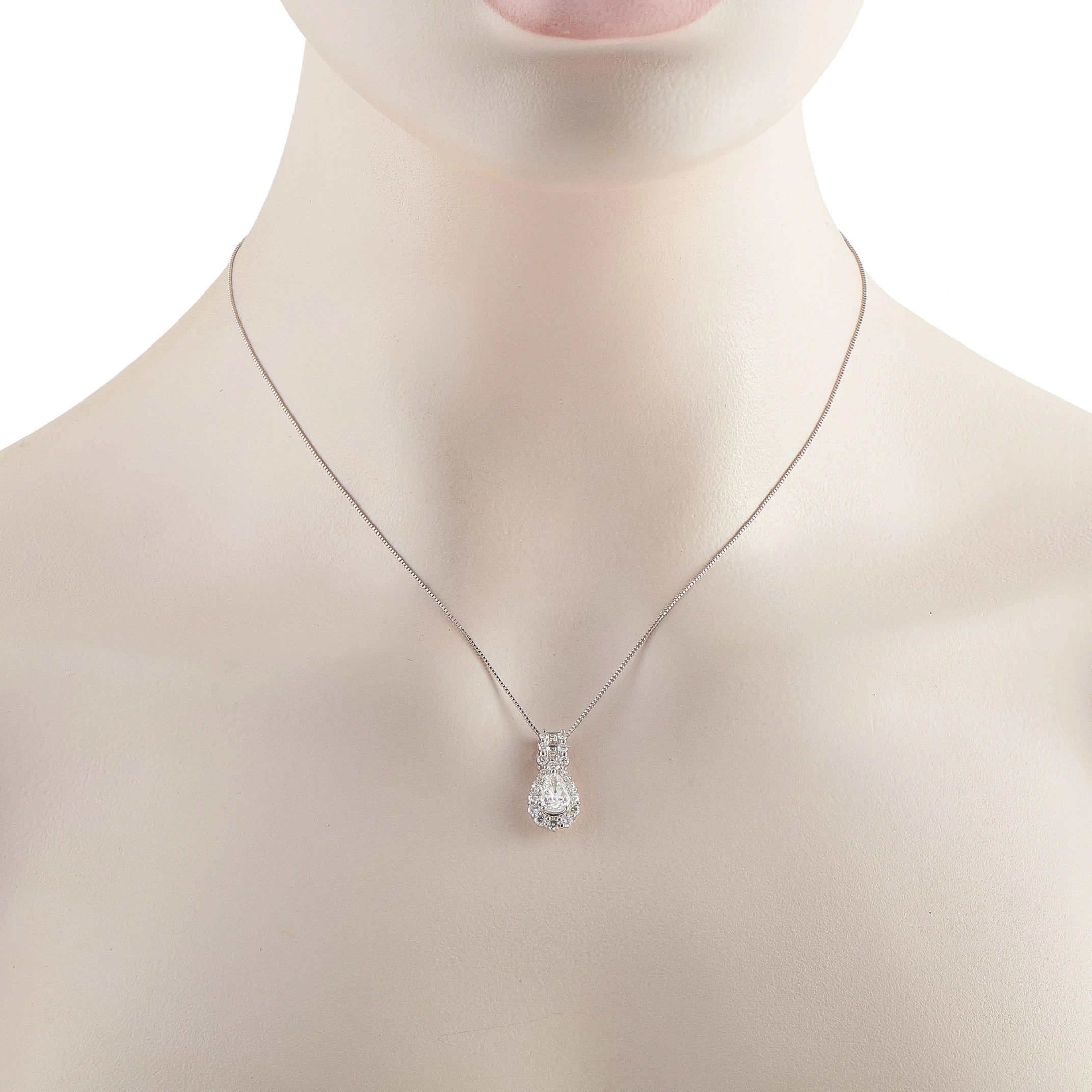 Platinum 1.98ct Diamond Pendant