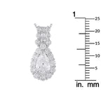 Platinum 1.98ct Diamond Pendant