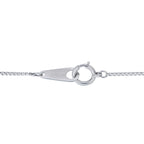 Platinum 0.60ct Diamond and Opal Necklace