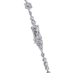 Platinum 3.12ct Diamond and Opal Pendant