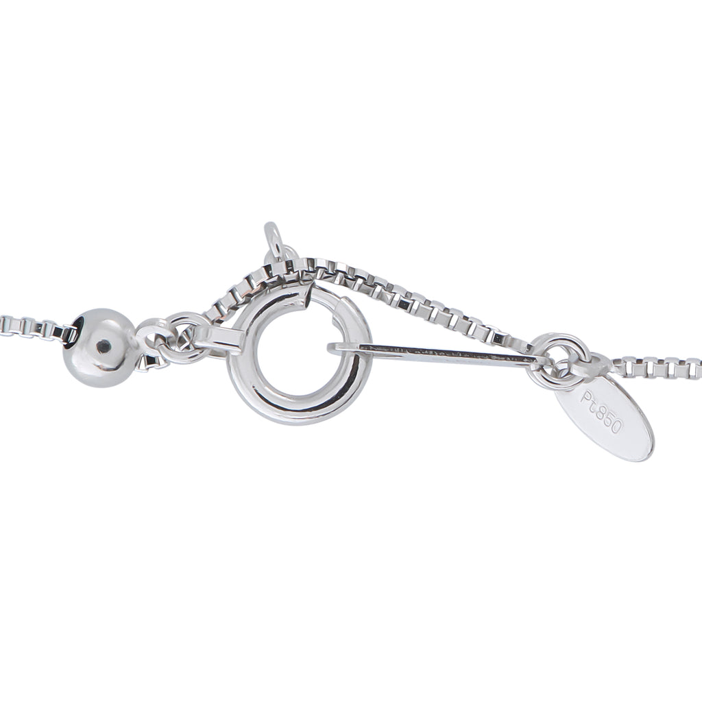 Platinum 1.10ct Diamond and Opal Pendant
