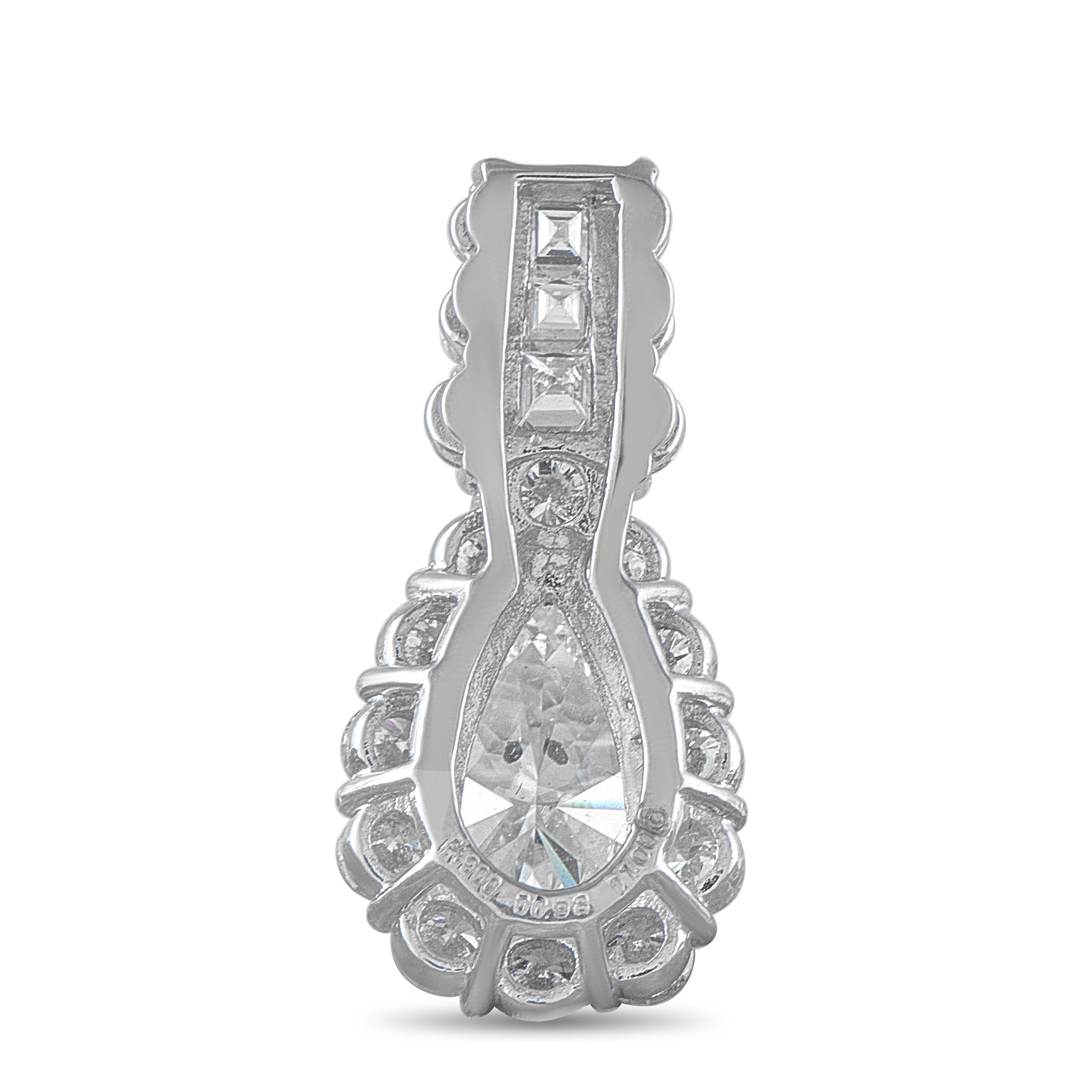 Platinum 1.98ct Diamond Pendant