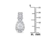 Platinum 1.98ct Diamond Pendant