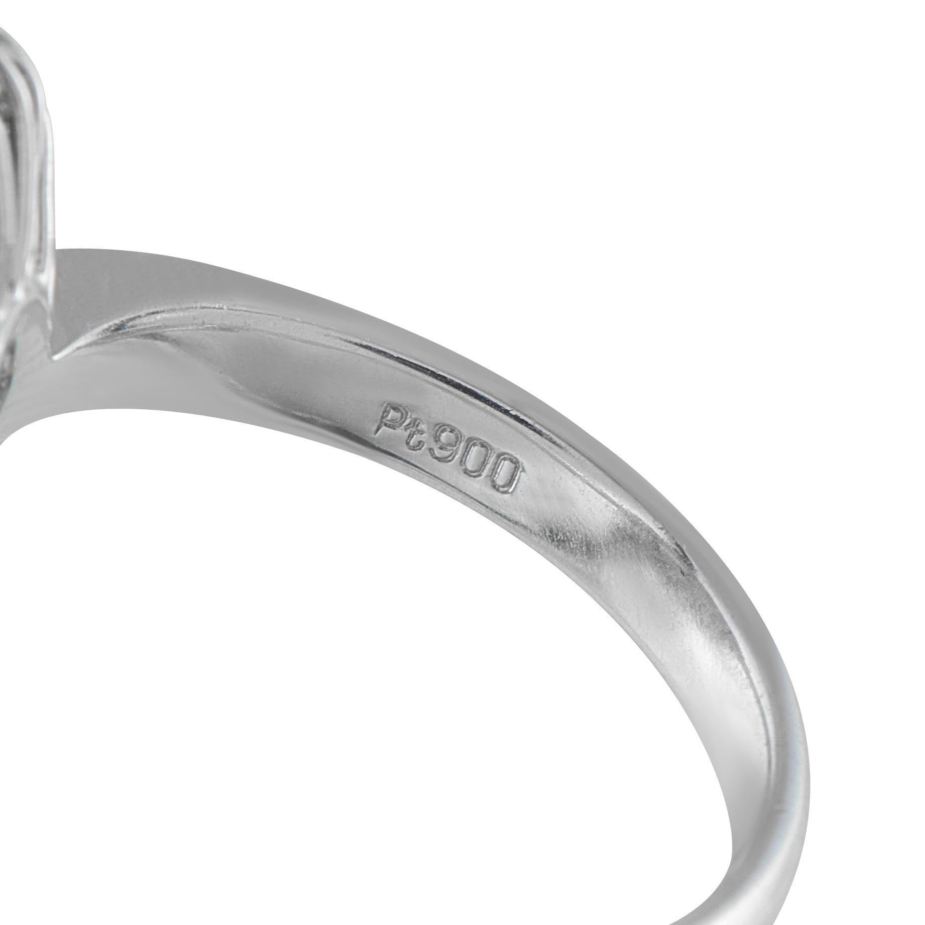 Platinum 0.50ct Diamond and Peridot Ring