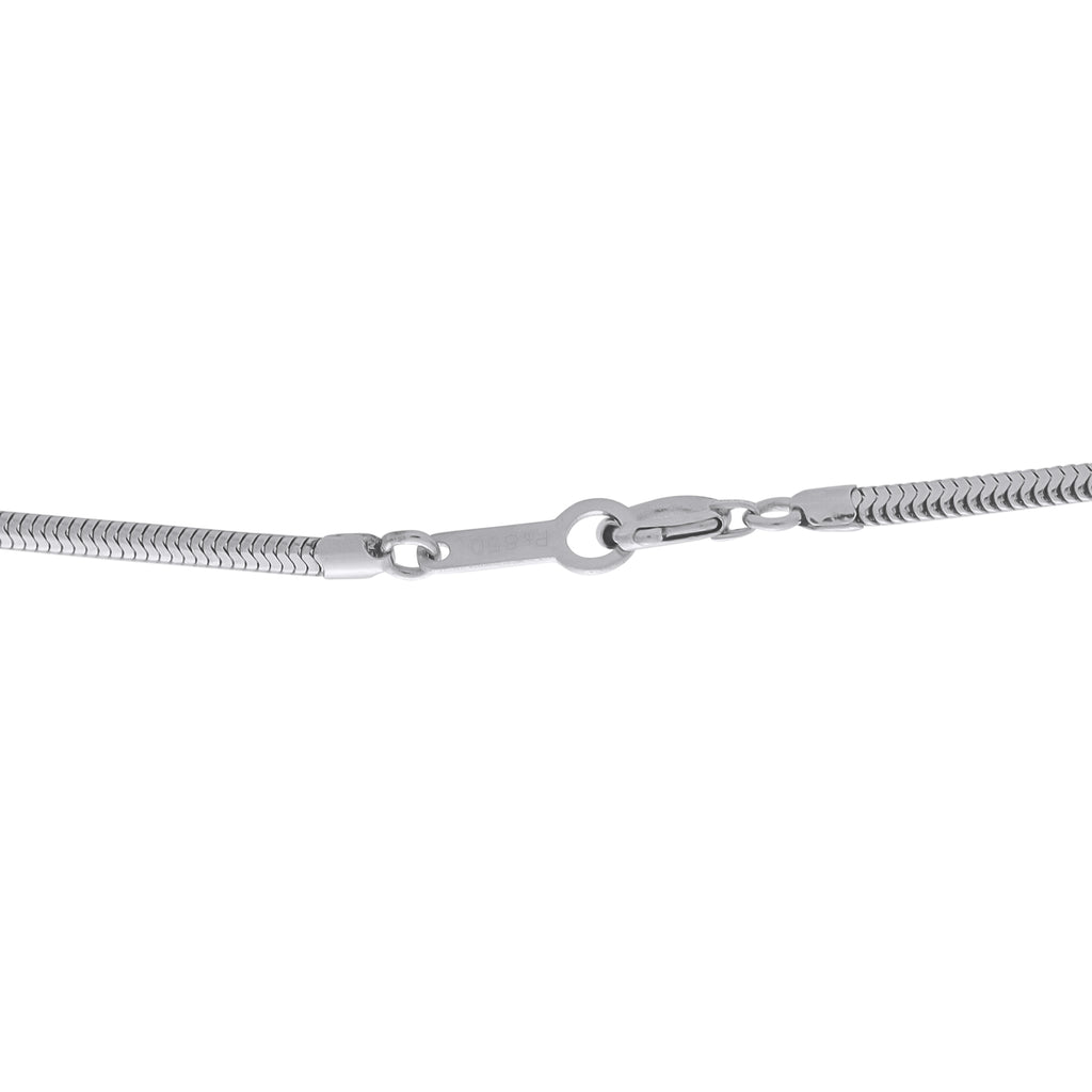 Platinum 0.80ct Diamond and Rhodolite Garnet Pendant