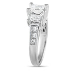 Exclusive Platinum 2.08ct Diamond Ring