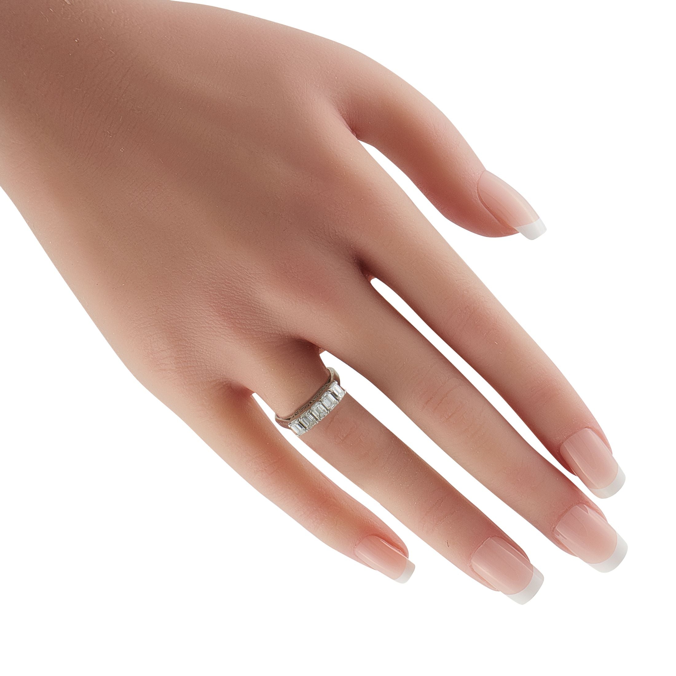 Exclusive Platinum 1.01ct Diamond Ring