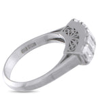 Platinum 1.01ct Diamond Ring