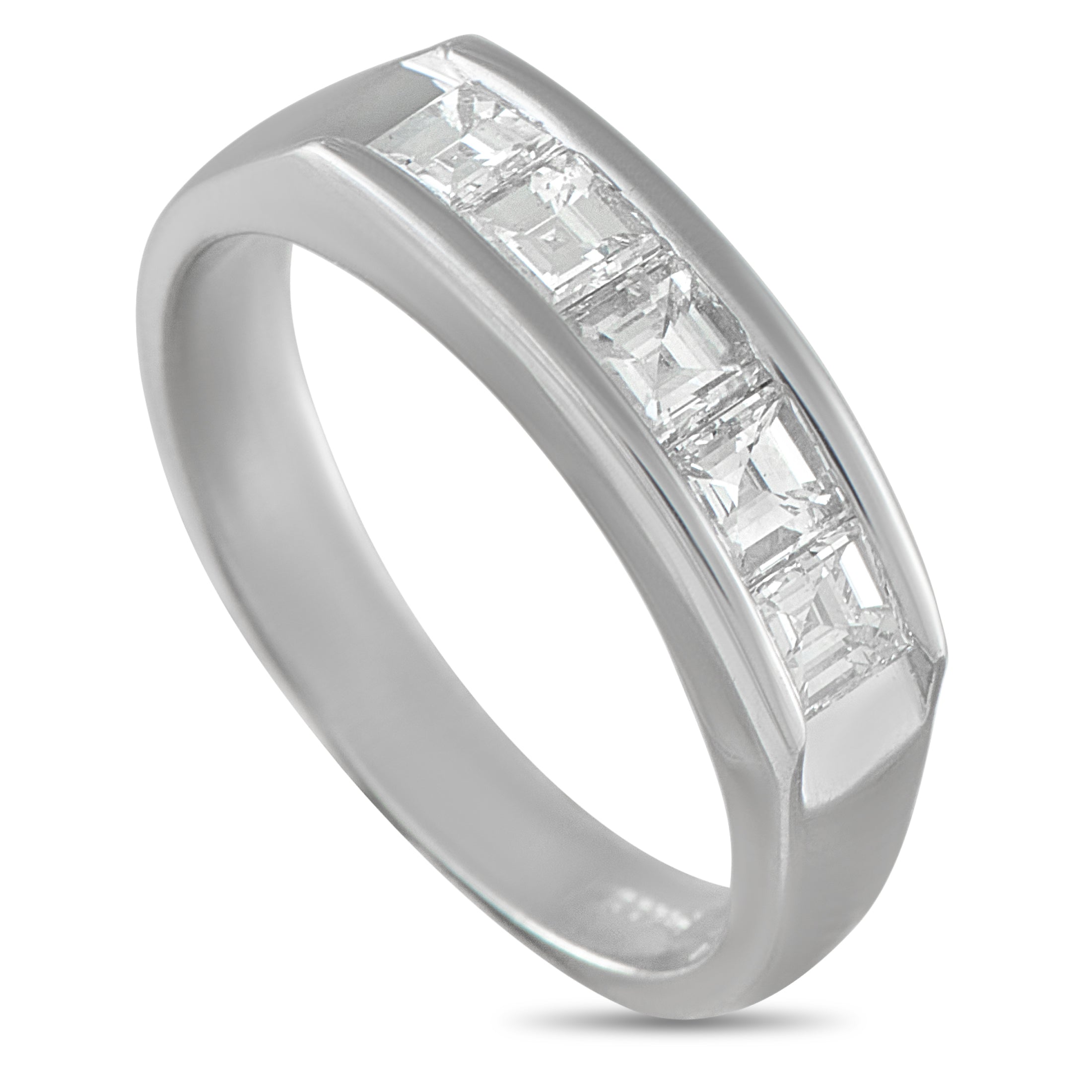 Platinum 1.03ct Diamond Ring