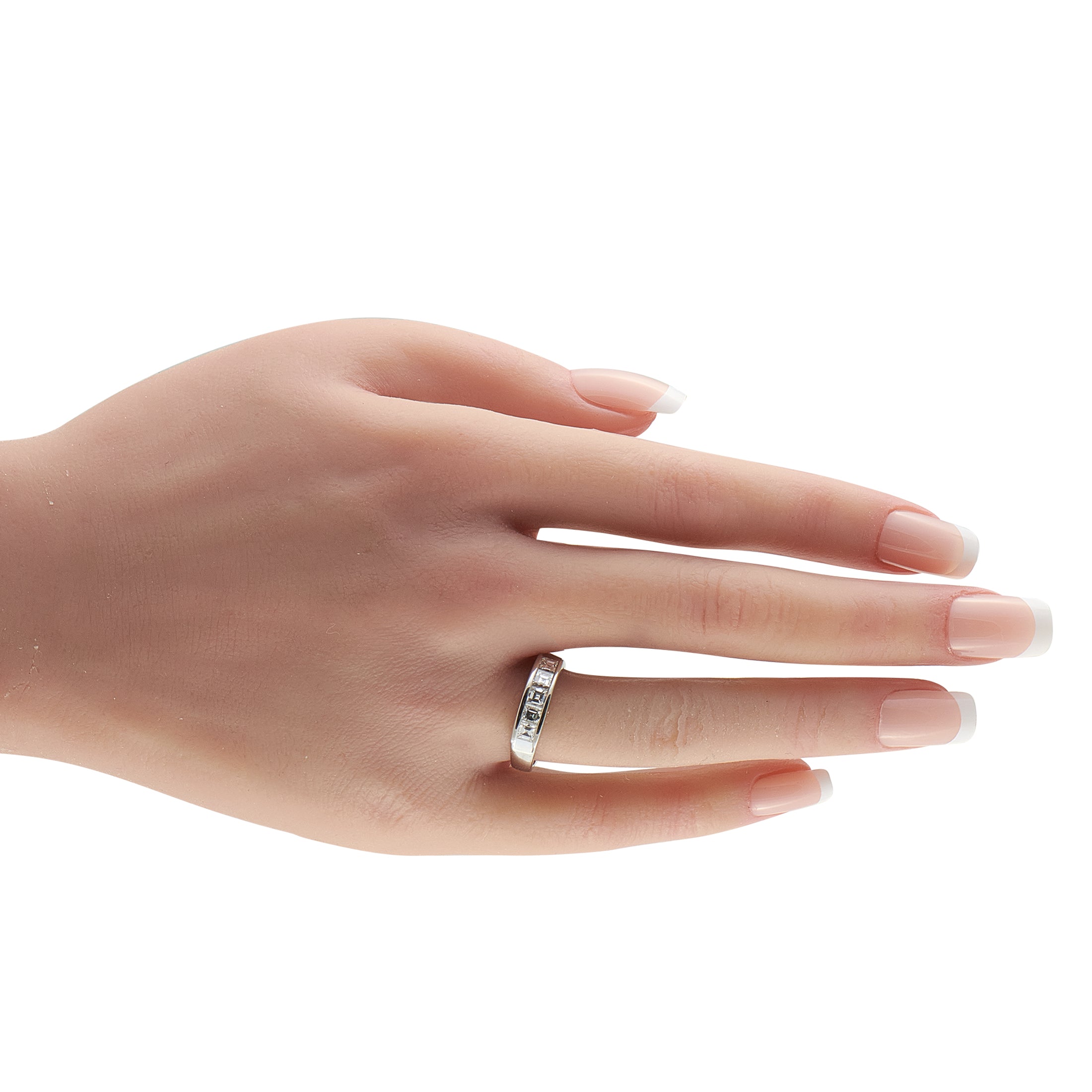 Platinum 1.03ct Diamond Ring