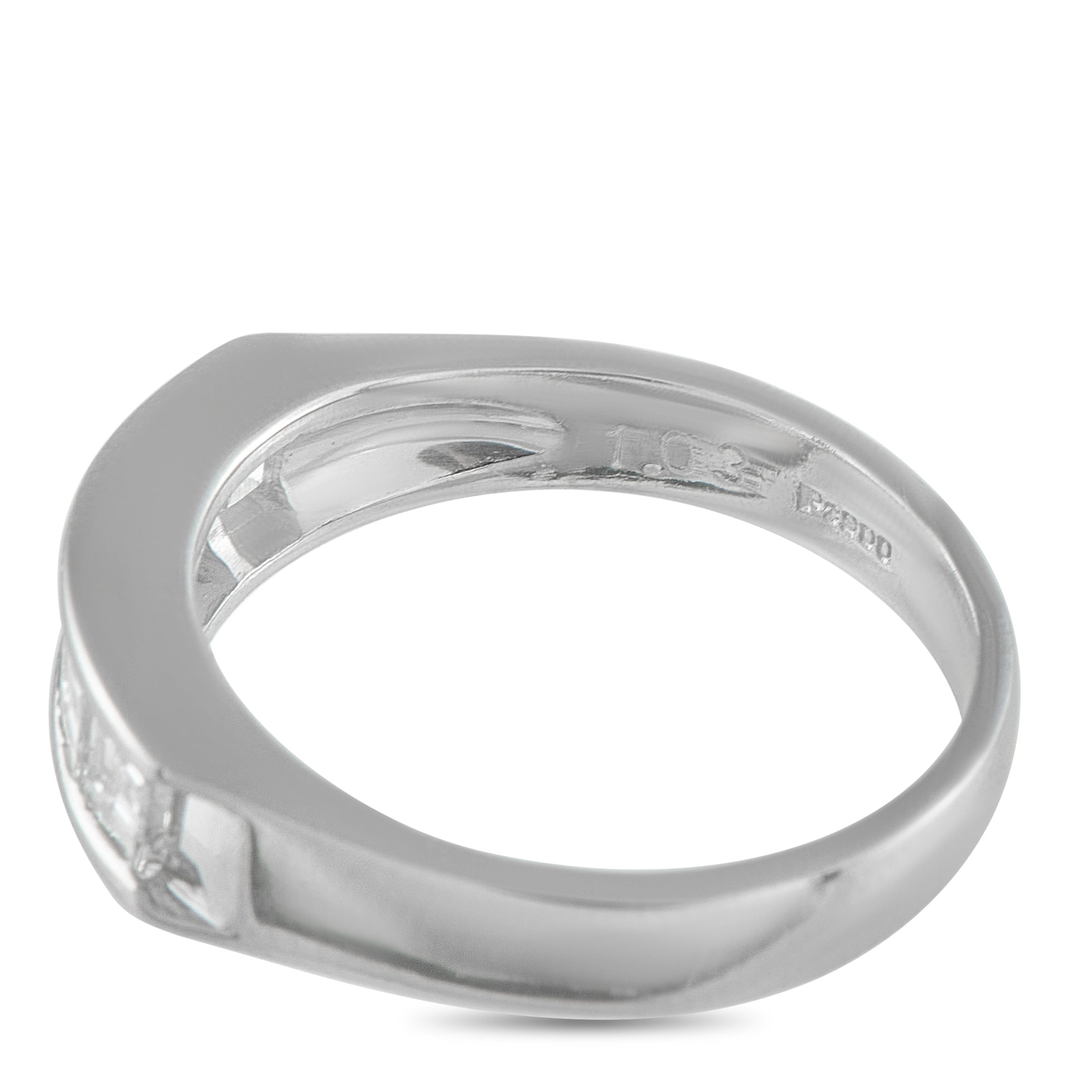 Platinum 1.03ct Diamond Ring