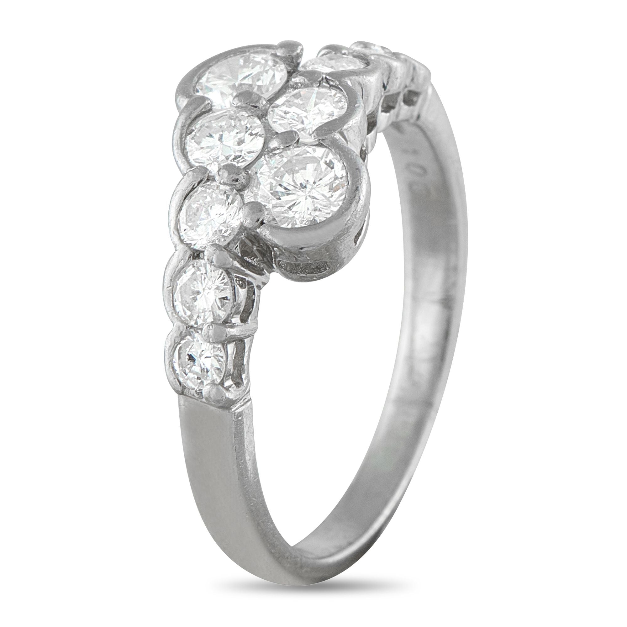 Exclusive Platinum 1.0ct Diamond Ring