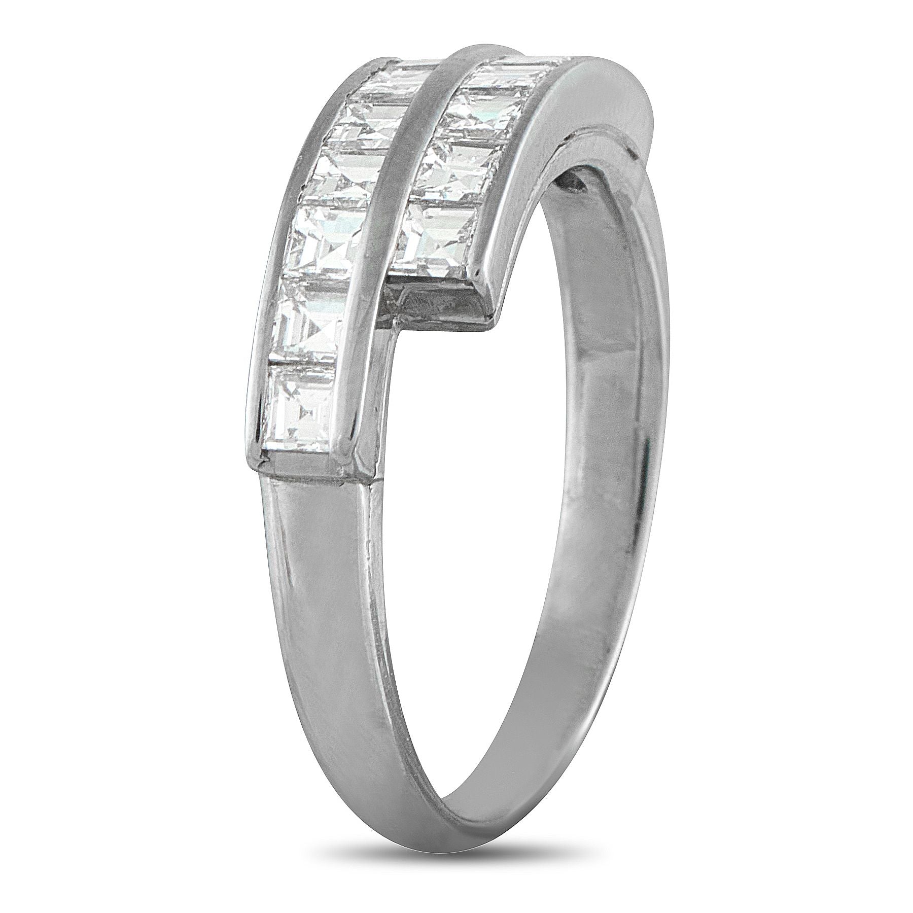 Exclusive Platinum 1.08ct Diamond Ring