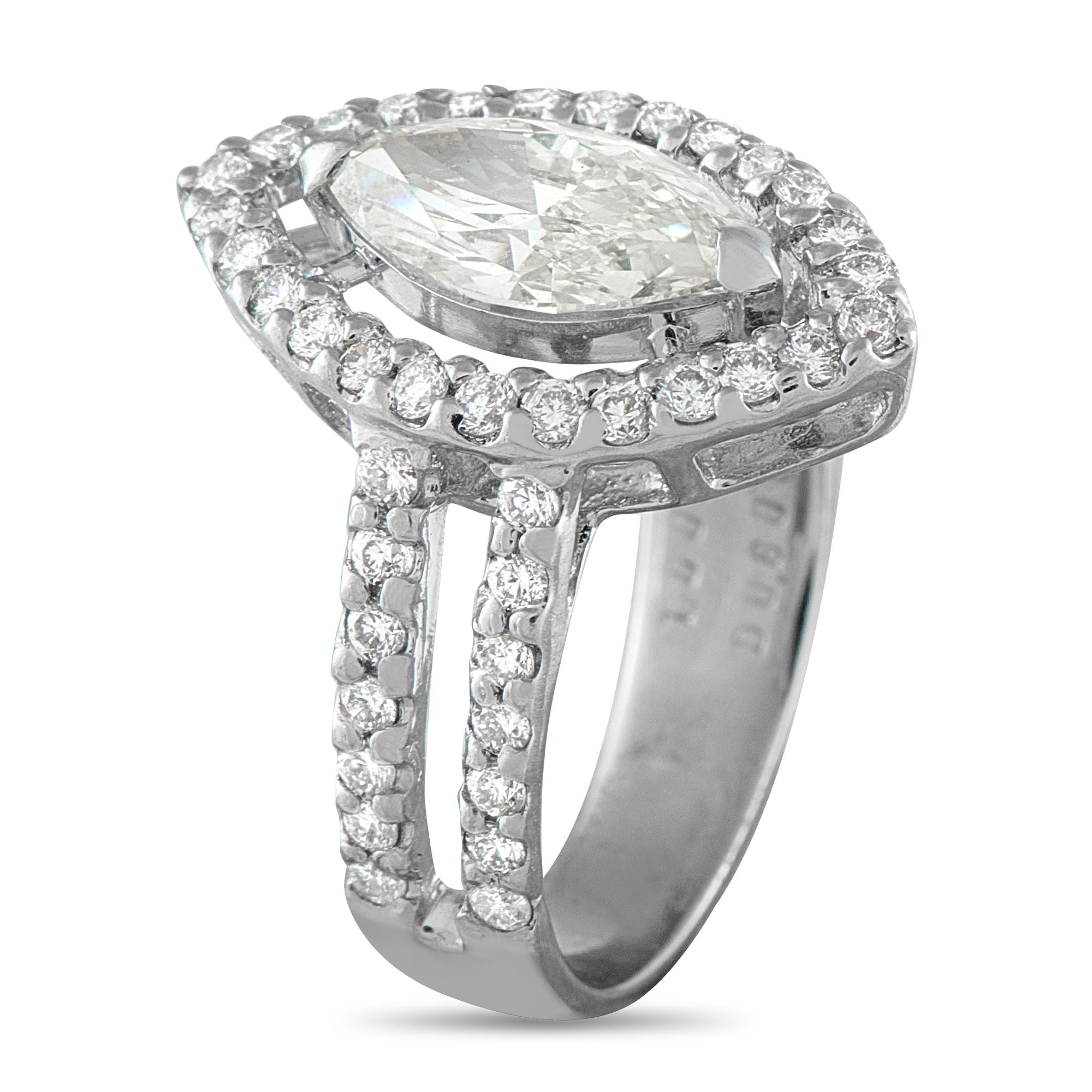 Exclusive Platinum 1.60ct Diamond Ring