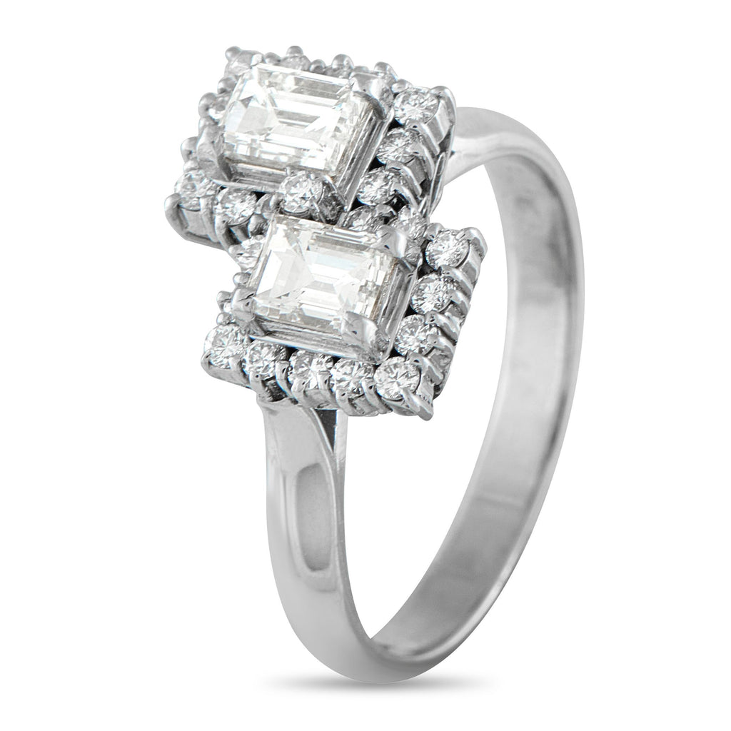 Exclusive Platinum 1.74ct Diamond Ring